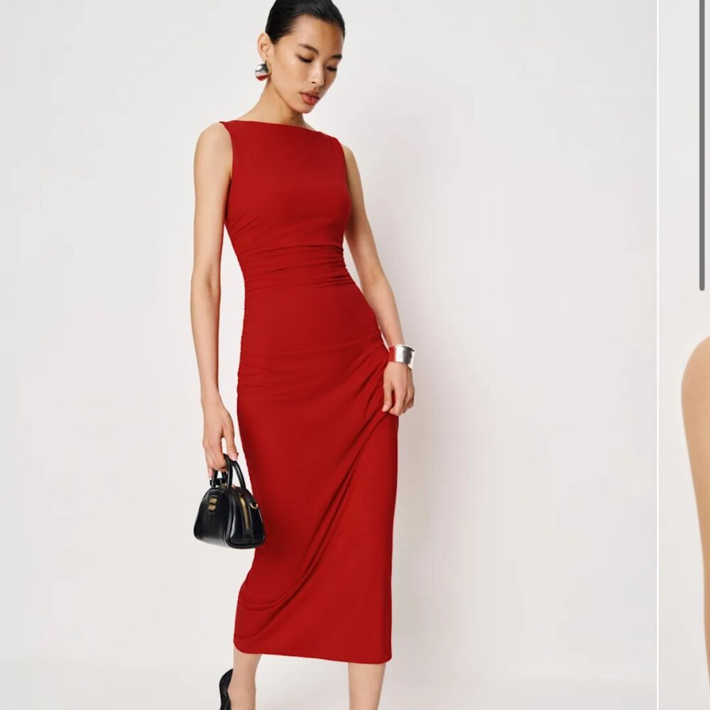 Reformation Benson Knit Dress